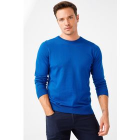Desen 02421603 Saks Erkek Kazak