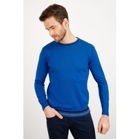 Desen 02421612 Saks Erkek Kazak