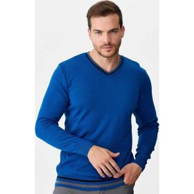 Desen 02421613 Saks Erkek Kazak