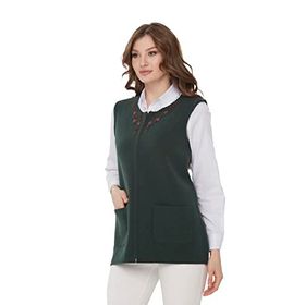 Desen 0242190 Yeşil Kadın Yelek