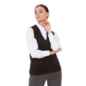 Desen 02422003 Kahverengi Kadın Yelek