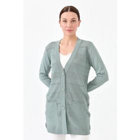 Desen 21364 Mint Triko Kadın Hırka