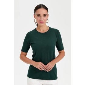 Desen Triko 02420344 Nefti Kadın Bluz