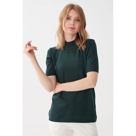 Desen Triko 02420345 Nefti Kadın Bluz