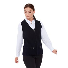 Desen Triko 02422003 Lacivert Kadın Yelek