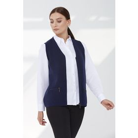 Desen Triko 02422003 Lacivert Kadın Yelek