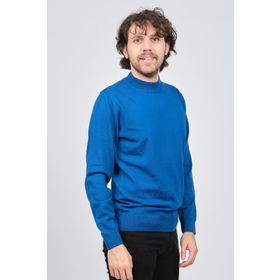 Desen Triko 0249604 Saks Erkek Kazak