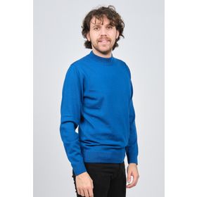Desen Triko 0249604 Saks Erkek Kazak
