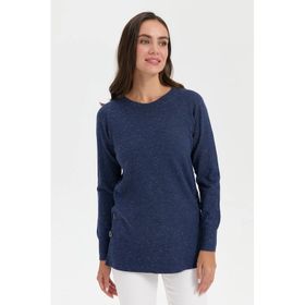 Desen Triko 23390 Lacivert Kadın Bluz