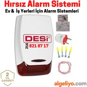 Desi Dummy Caydırıcı Siren Sahte Siren Alarm Kutusu