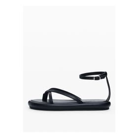 Desigual 25SSSP03 Deri Siyah Kadın Sandalet