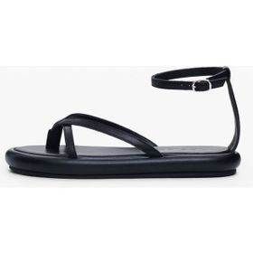 Desigual 25SSSP03 Deri Siyah Kadın Sandalet