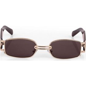 Desingshop Kahverengi Vintage Shelby Gold Brown Kadın Güneş Gözlüğü