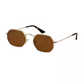 Despada DS 2180 C1 53 Gold Metal Geometrik Unisex Güneş Gözlüğü