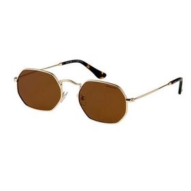 Despada DS 2180 C1 53 Gold Metal Geometrik Unisex Güneş Gözlüğü