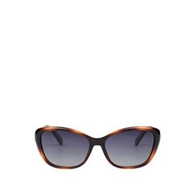 Despada DS 2305 C2 Cat Eye Asetat Parlak Havana Kahverengi Kadın Güneş Gözlüğü