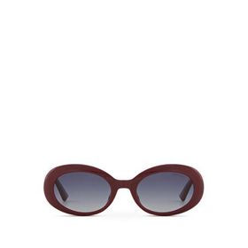 Despada Ds 2338 C3 Oval Asetat Bordo Kadın Güneş Gözlüğü