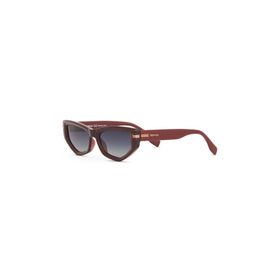 Despada DS 2359 C3 Cat Eye Bordo Asetat Kadın Güneş Gözlüğü