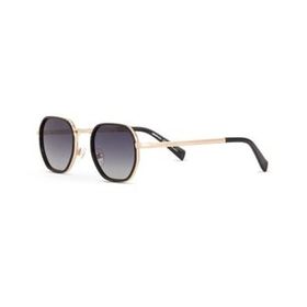 Despada DS 2361 C1 Geometrik Siyah Altın Unisex Güneş Gözlüğü