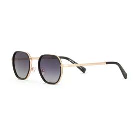 Despada DS 2361 C1 Geometrik Siyah Altın Unisex Güneş Gözlüğü