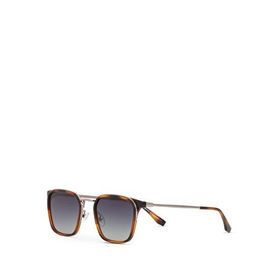 Despada DS 2370 C3 Kare Havana Gri Metal Kahverengi Erkek Güneş Gözlüğü