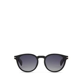 Despada DS 2374 C1 Oval Siyah Gri Asetat Unisex Güneş Gözlüğü
