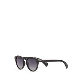 Despada DS 2374 C1 Oval Siyah Gri Asetat Unisex Güneş Gözlüğü