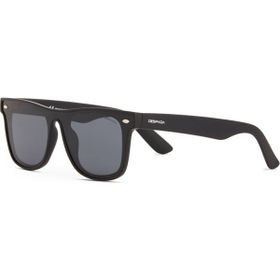 Despada DS 2380 C1 Kare Mat Siyah Unisex Güneş Gözlüğü