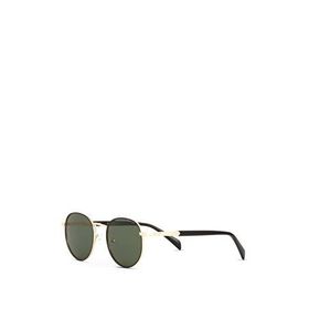 Despada DS 2385 C1 Siyah Altın Rengi Metal Unisex Güneş Gözlüğü