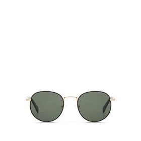 Despada DS 2385 C1 Siyah Altın Rengi Metal Unisex Güneş Gözlüğü