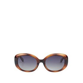 Despada DS2297 C2 Oval Havana Kahve Kadın Güneş Gözlüğü
