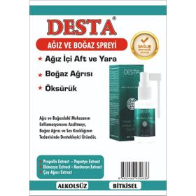 Desta 25 ml Ağız ve Boğaz Sprey