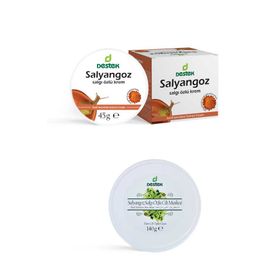 Destek 2'li Salyangoz Salgı Özlü Krem ve Cilt Maskesi