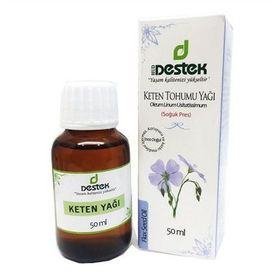 Destek 50 ml Keten Tohumu Yağı