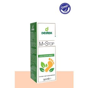 Destek 50 ml M-Stop Ayak Bakım Spreyi