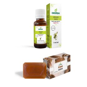 Destek Argan Yağı ve Argan Sabunu 2'li Set