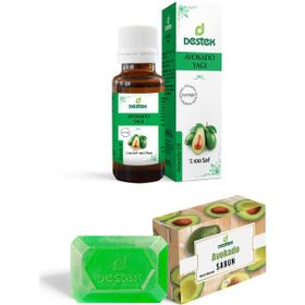 Destek Avokado Yağı ve Avokado Sabunu 2'li Set