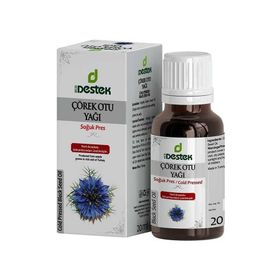 Destek Soğuk Pres 20 ml Çörekotu Yağı
