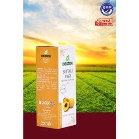 Destek Soğuk Pres 20 ml Şeftali Yağı