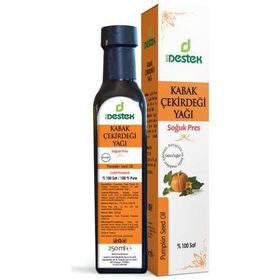 Destek Soğuk Pres 250 ml Kabak Çekirdeği Yağı