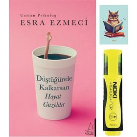 Destek Yayınları - Düştüğünde Kalkarsan Hayat Güzeldir - Esra Ezmeci