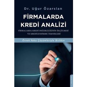 Destek Yayınları Firmalarda Kredi Analizi