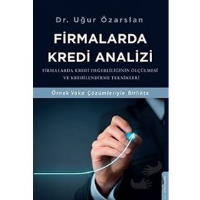 Destek Yayınları Firmalarda Kredi Analizi