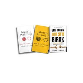 Destek Yayınları Müthiş Psikoloji 3 Kitap Set