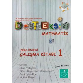 Desteksiz Matematik - Ders Öncesi Çalışma Kitabı 1 - Şahin Aksankur