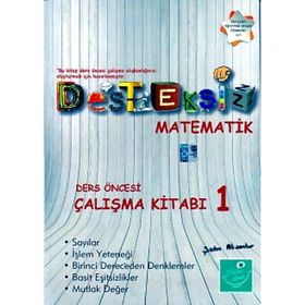 Desteksiz Matematik - Ders Öncesi Çalışma Kitabı 1 - Şahin Aksankur