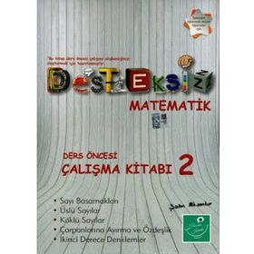 Desteksiz Matematik - Ders Öncesi Çalışma Kitabı 2 - Şahin Aksankur