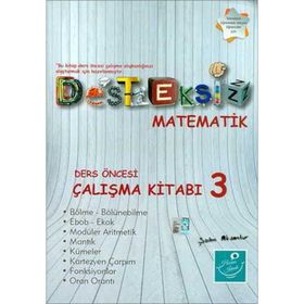 Desteksiz Matematik - Ders Öncesi Çalışma Kitabı 3 - Şahin Aksankur
