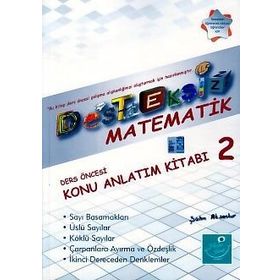 Desteksiz Matematik - Ders Öncesi Konu Anlatım Kitabı 2 - Şahin Aksankur