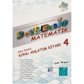 Desteksiz Matematik - Ders Öncesi Konu Anlatım Kitabı 4 - Şahin Aksankur